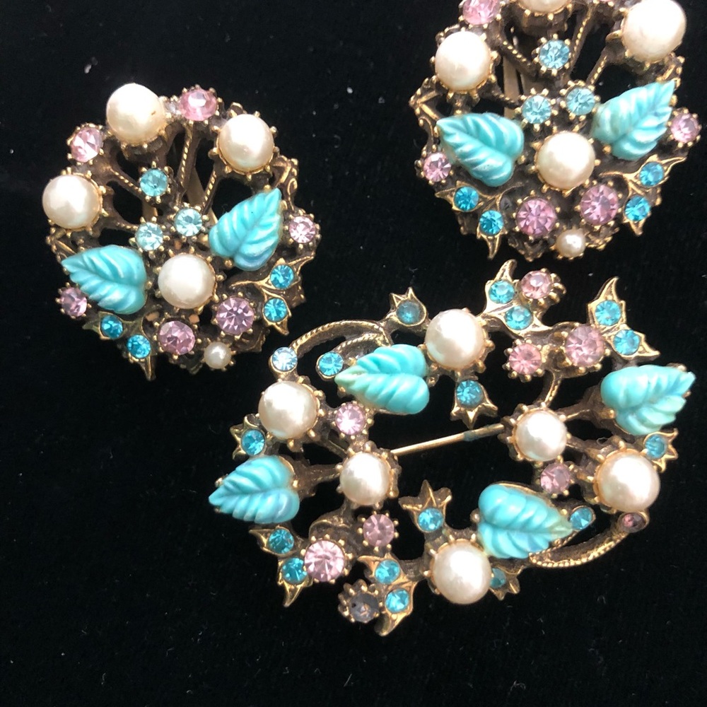 Unsigned Florenza parure